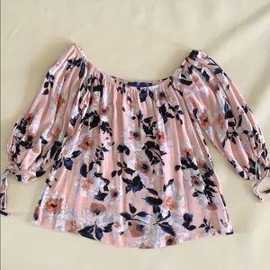 Floral Off Shoulder Top